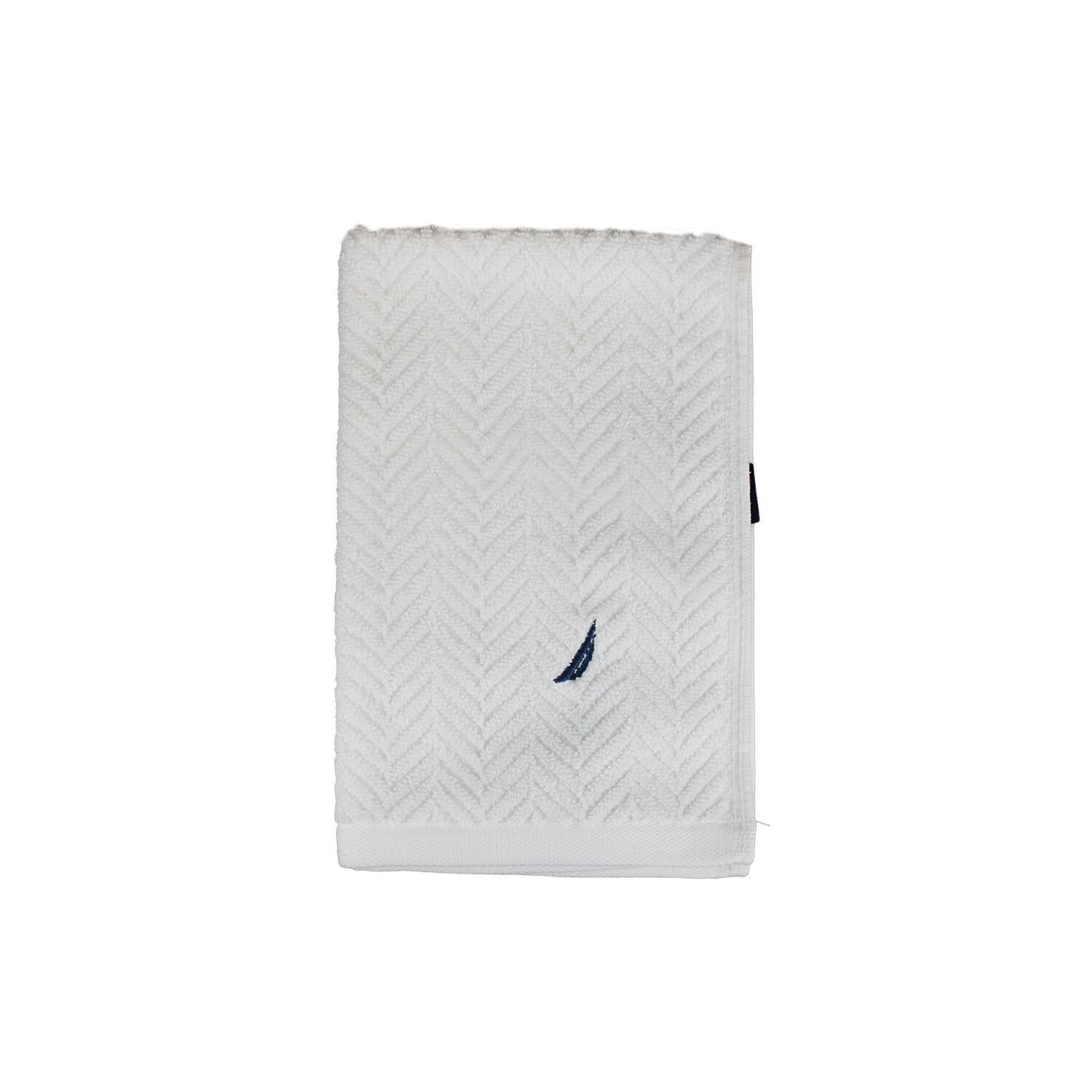 Toalla De Cara Vis Nautica 100% Algod&oacute;n 30x50cm Pieles Sensibles Blanco image number 3.0