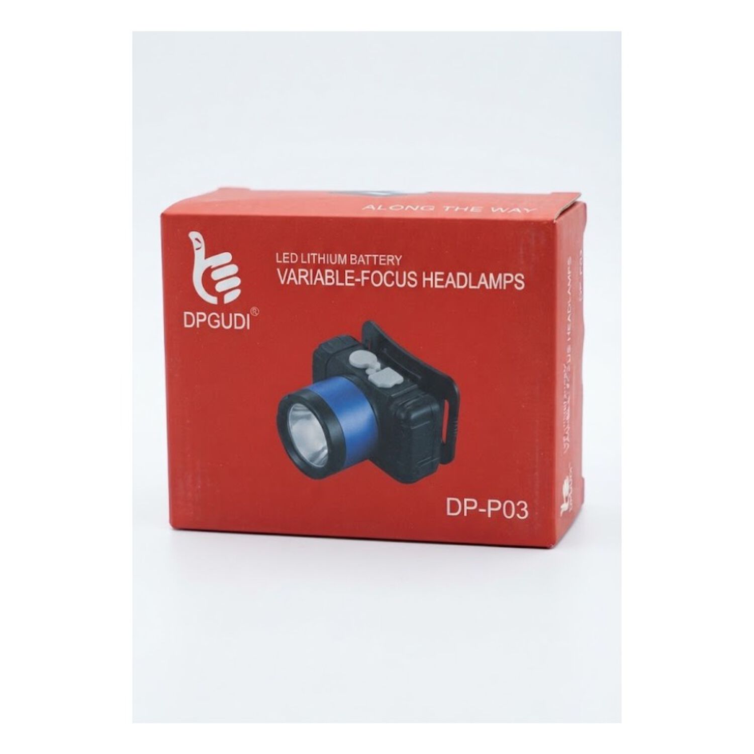 Linterna Frontal Led Dpgudi Dp-p03 Recargable Zoom Negra Con Azul image number 3.0