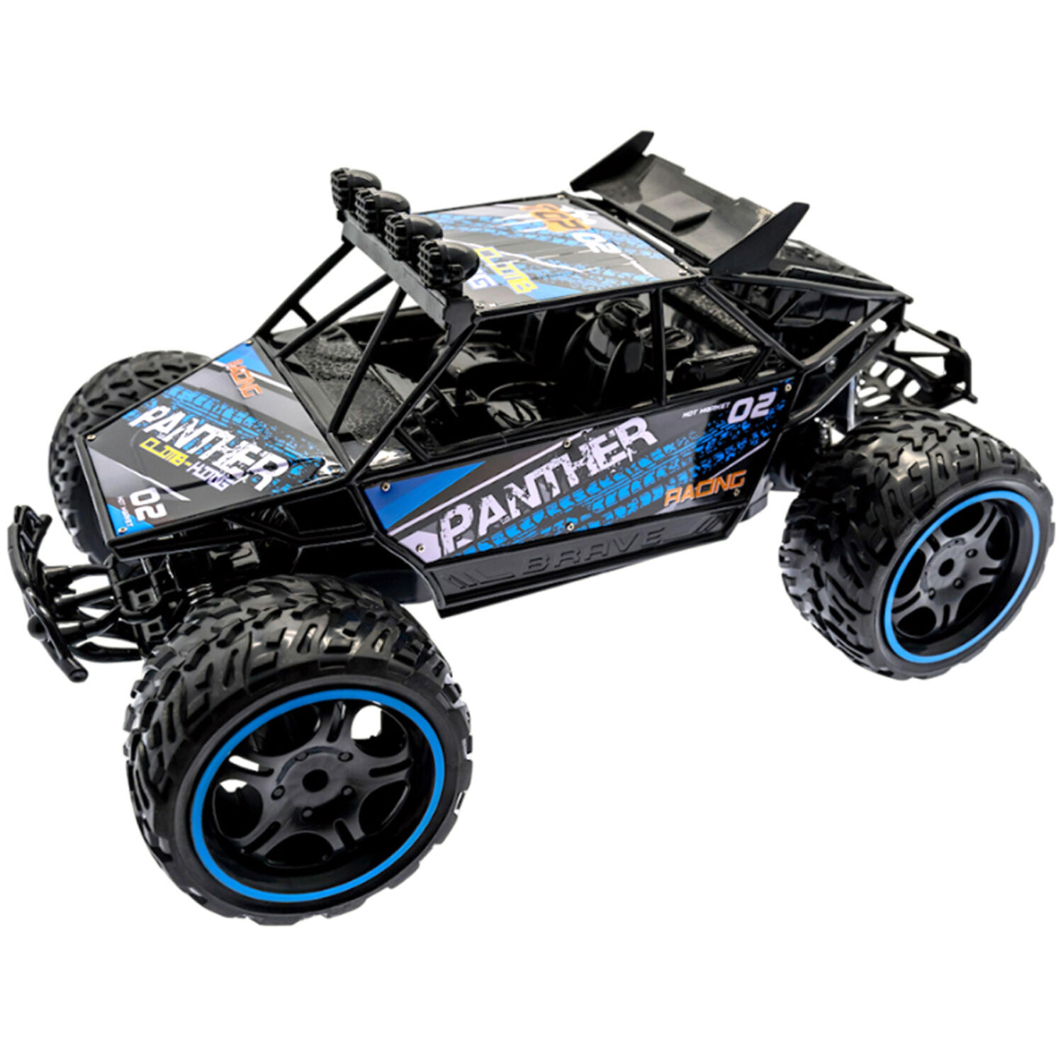Auto Rally Racer Rc 12km/h Control Remoto 2.4g Azul - Ps image number 0.0