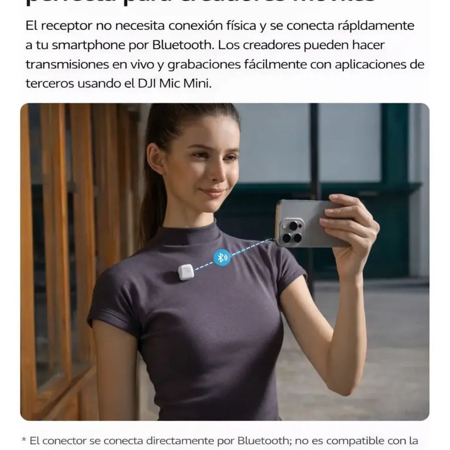 Dji Mic Mini - Son 2 Micr&oacute;fonos Inal&aacute;mbricos Profesionales image number 4.0
