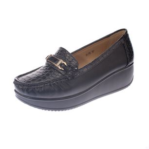 Mocas&iacute;n Platafoma Negro Hualun Art. 5h75black