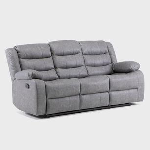 Sof&aacute; 3 Cuerpos Reclinable Moderno Roma Km060s