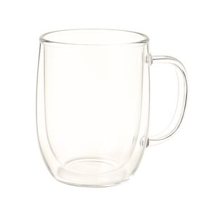 Tazon Vidrio Doble Pared 250ml Cafe Cappuccino Caliente