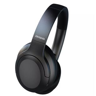 Audifono Aiwa Aw-anc45k Negro Alta Calidad Con Cancelaci&oacute;n De Ruido.