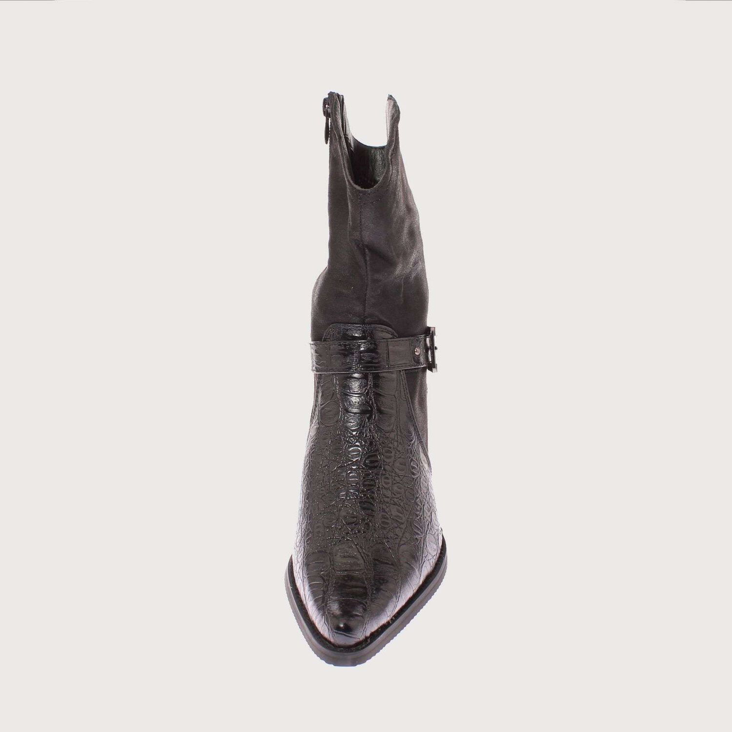 Bota Vaquera Negro Via Franca Art. 52107black image number 2.0