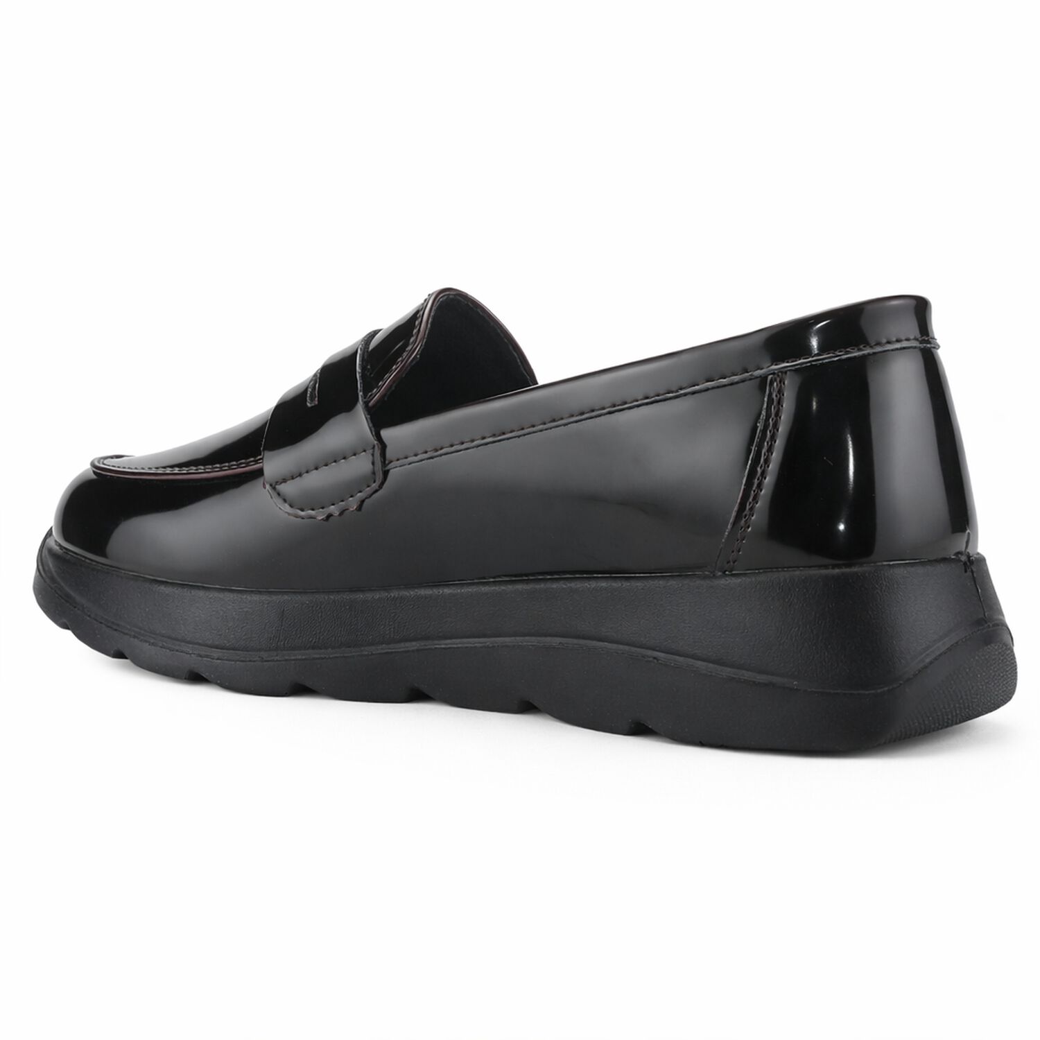 Mocasin Burdeo Mujer Casual Chalada Onix image number 3.0
