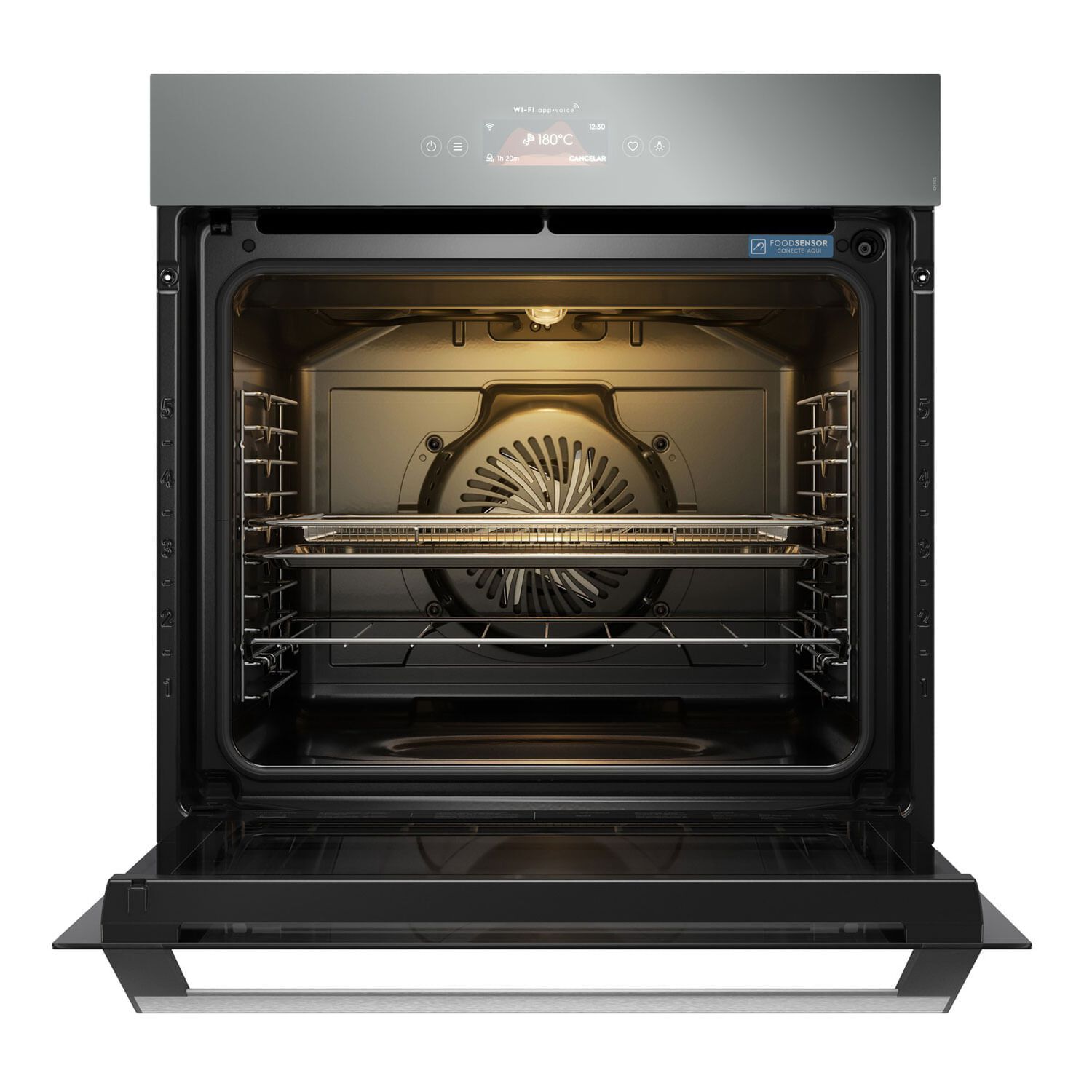 Horno El&eacute;ctrico Empotrable 80l Funci&oacute;n Freidora Aire Y Wi-fi image number 12.0