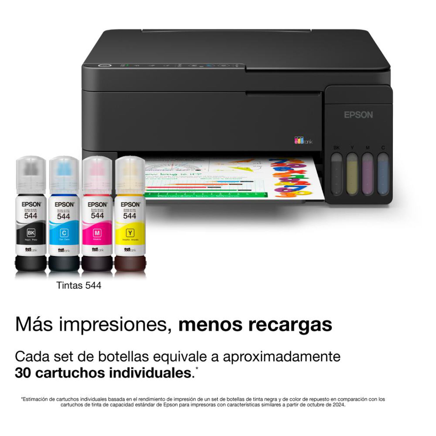 Impresora Multifuncional Epson Ecotank L3350 image number 2.0