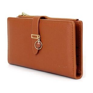 Billetera De Mujer Jolie Brown Carven