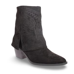 Bota Country Negra V&iacute;a Franca Art. 5xzn10391ablack