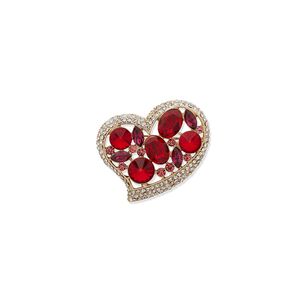 Prendedor Mujer Anne Klein Cherished Moments Rojo