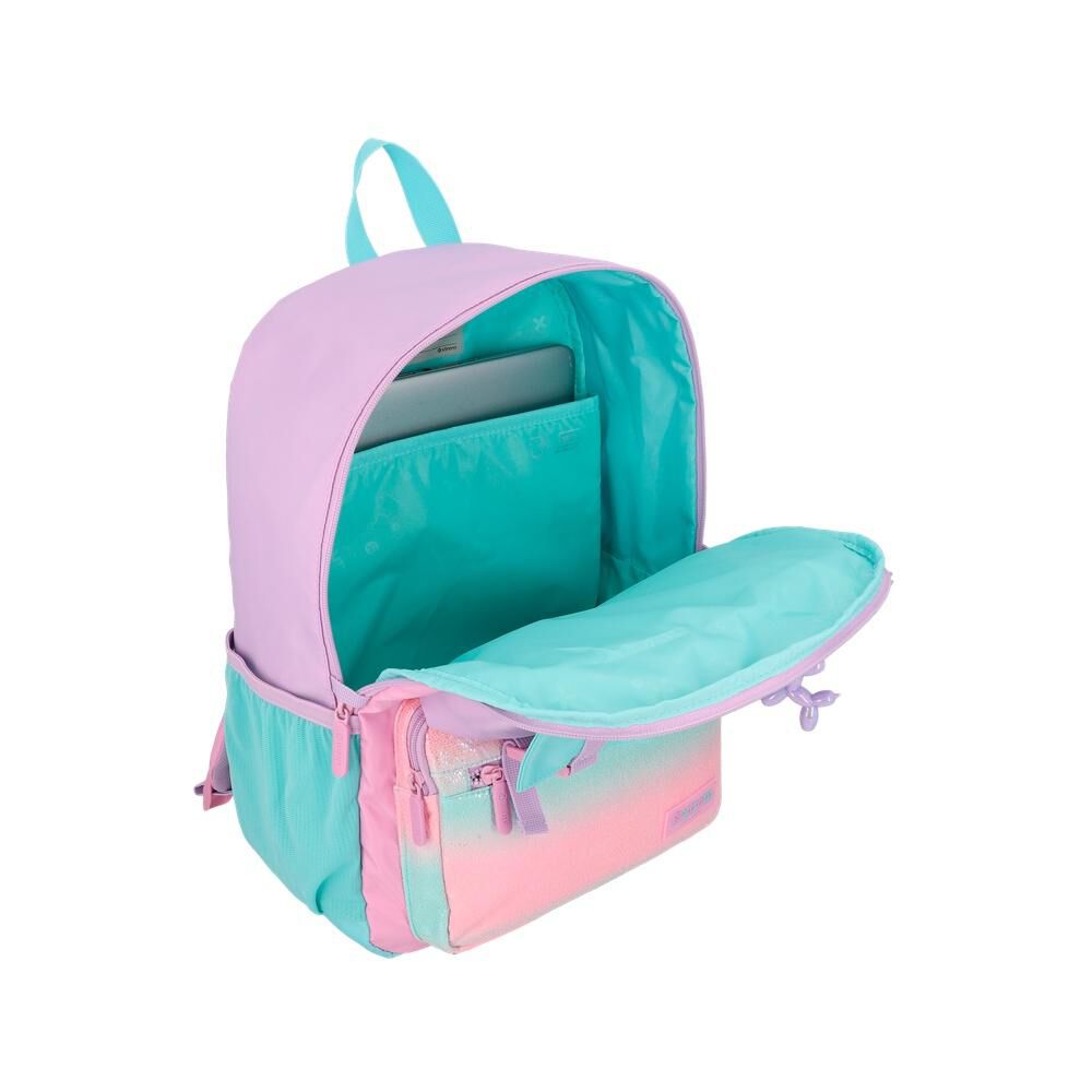 Mochila Notebook Xtrem Cleveland 6xt Rosado/multicolor 15" image number 3.0