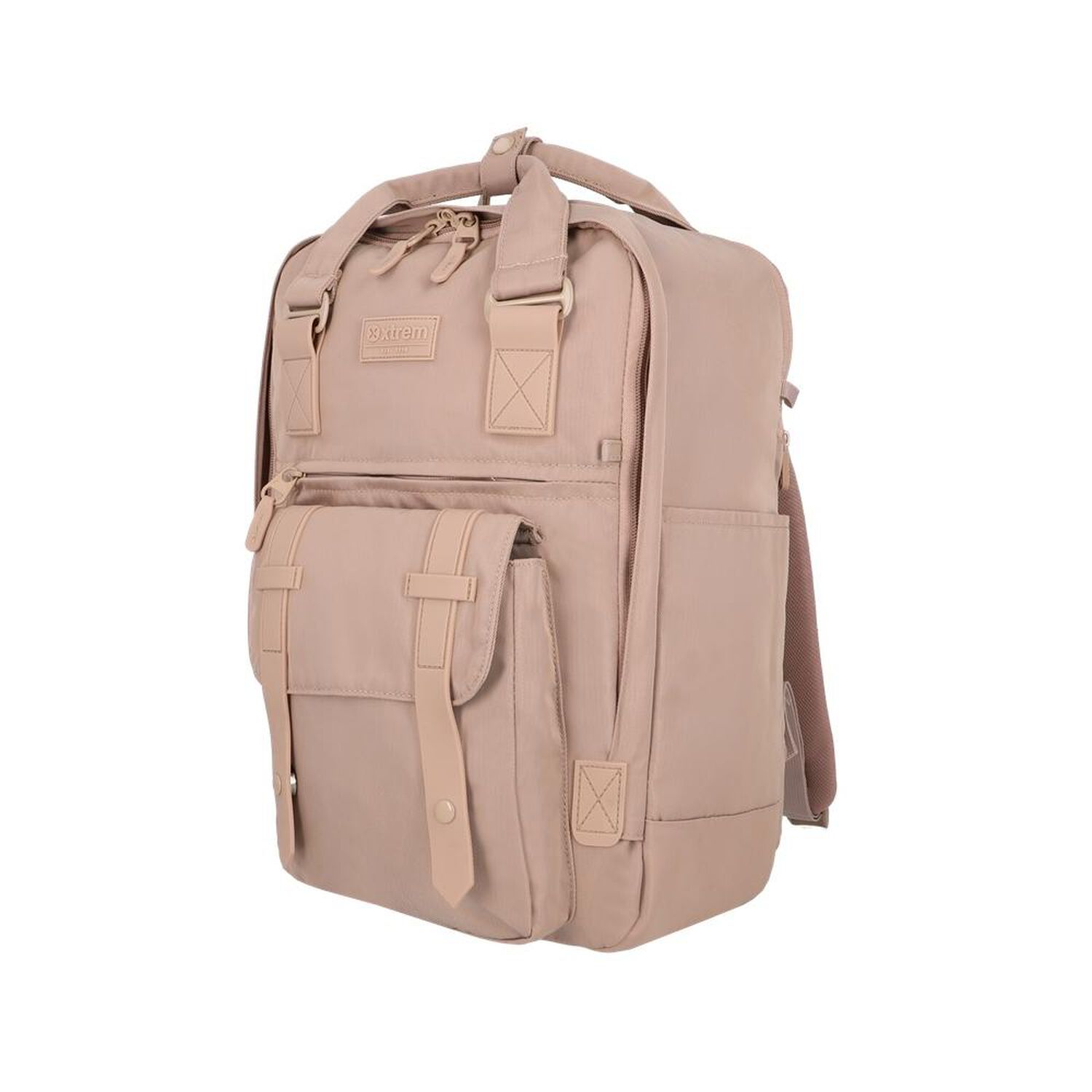 Mochila Notebook Xtrem Portland 6xt Beige 16" image number 2.0