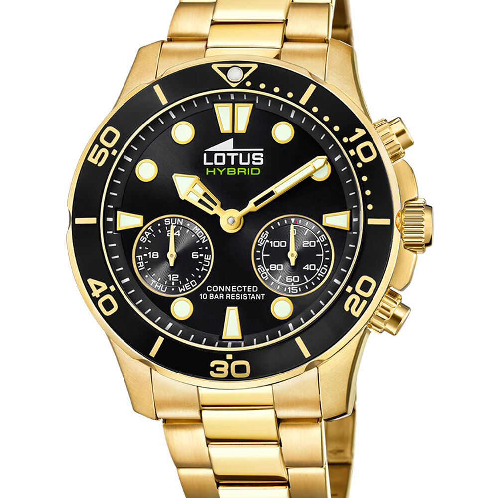 Reloj 18802/2 Lotus Negro Hombre Connected image number 0.0