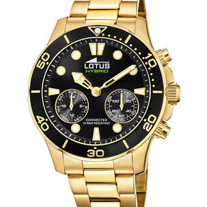 Reloj 18802/2 Lotus Negro Hombre Connected