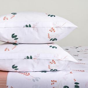 Juego De Sábanas American Family By Cannon Ninfa / 2 Plazas / 144 Hilos