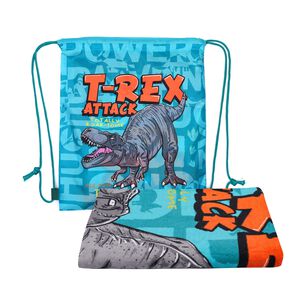 Toalla De Playa Casaideal Kids Trex 27 / 70x140 Cm