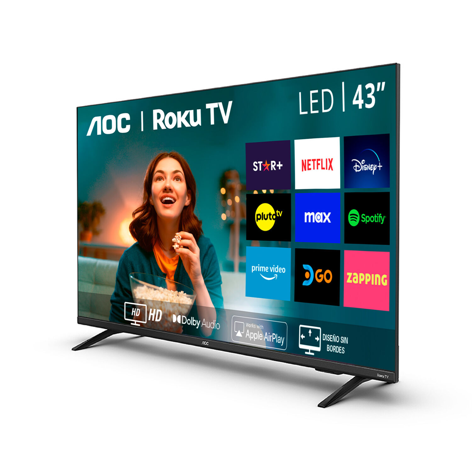 Led 43" AOC 43S5135 / Full HD / Smart TV image number 2.0