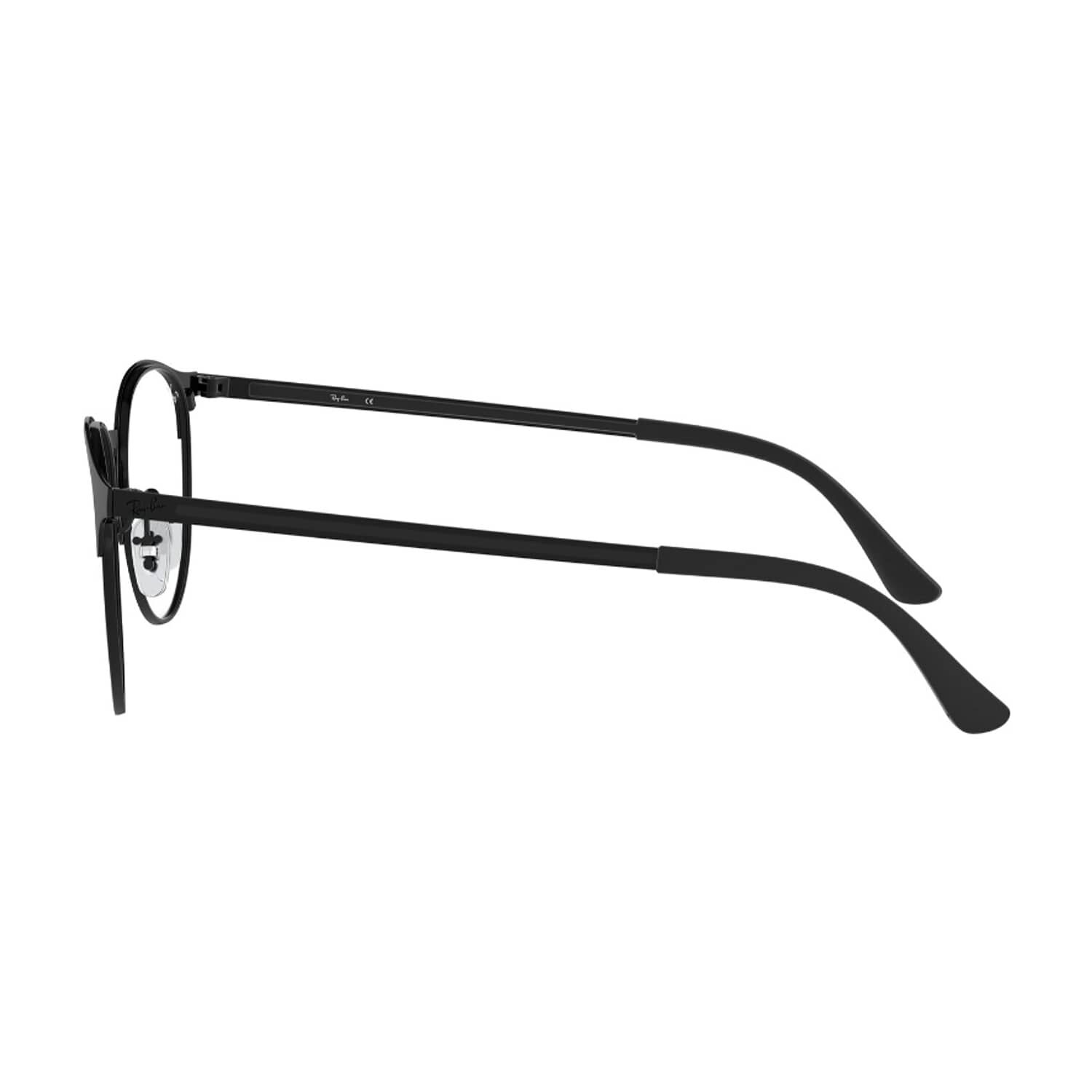 Lentes &Oacute;pticos Black On Matte Black Ray-ban Optical image number 3.0