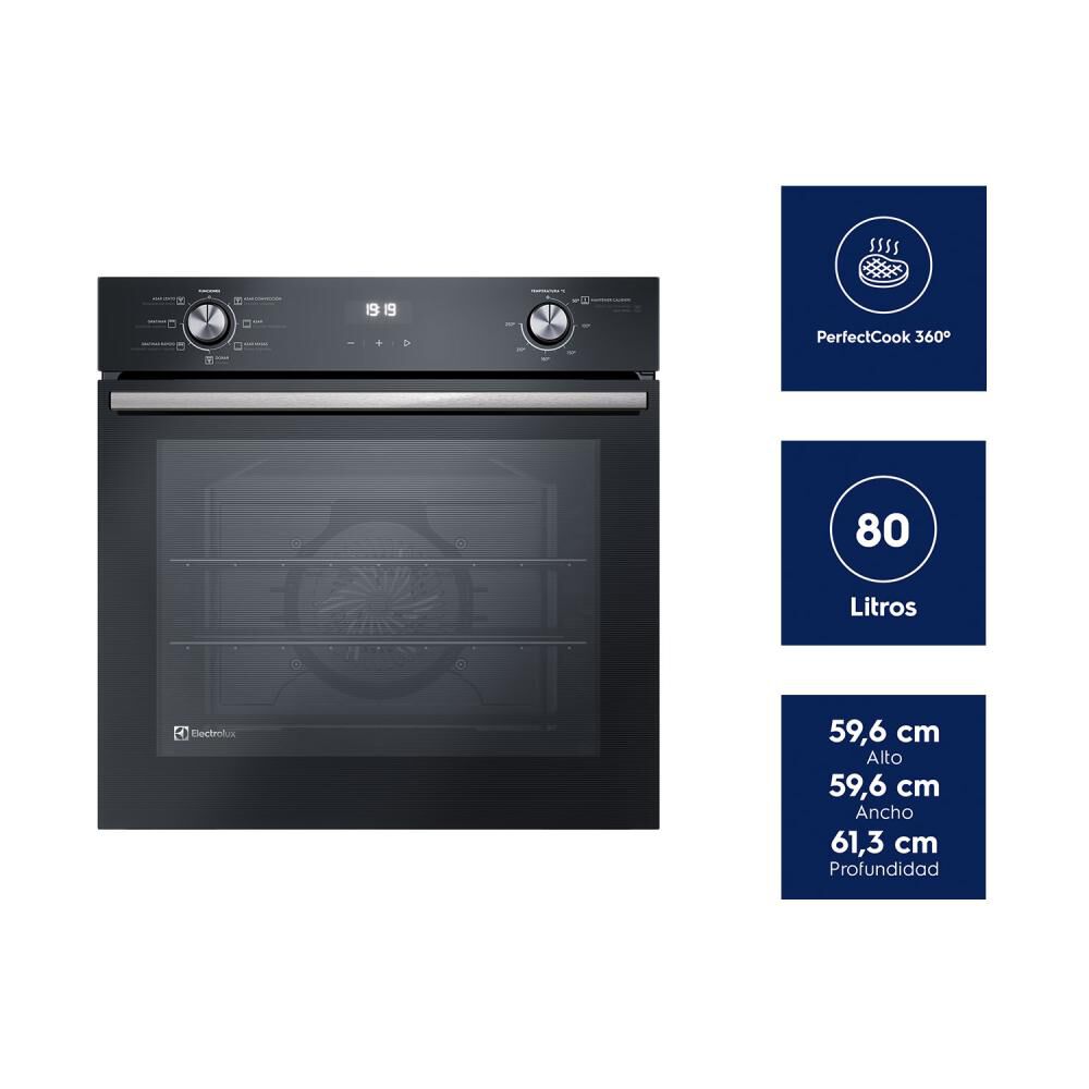 Horno Empotrado Electrolux OE8EH / 80 Litros image number 10.0