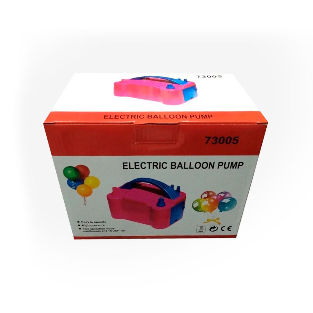 Inflador De Globos El&eacute;ctrico Port&aacute;til Doble Boquilla image number 3.0