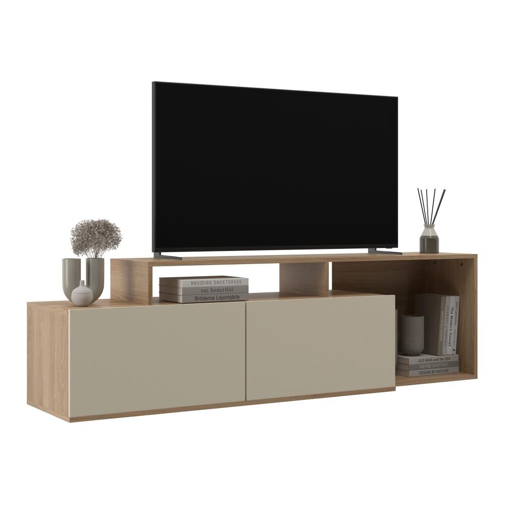 Rack Di Poretti Design Rack Oak / 2 Puertas image number 0.0