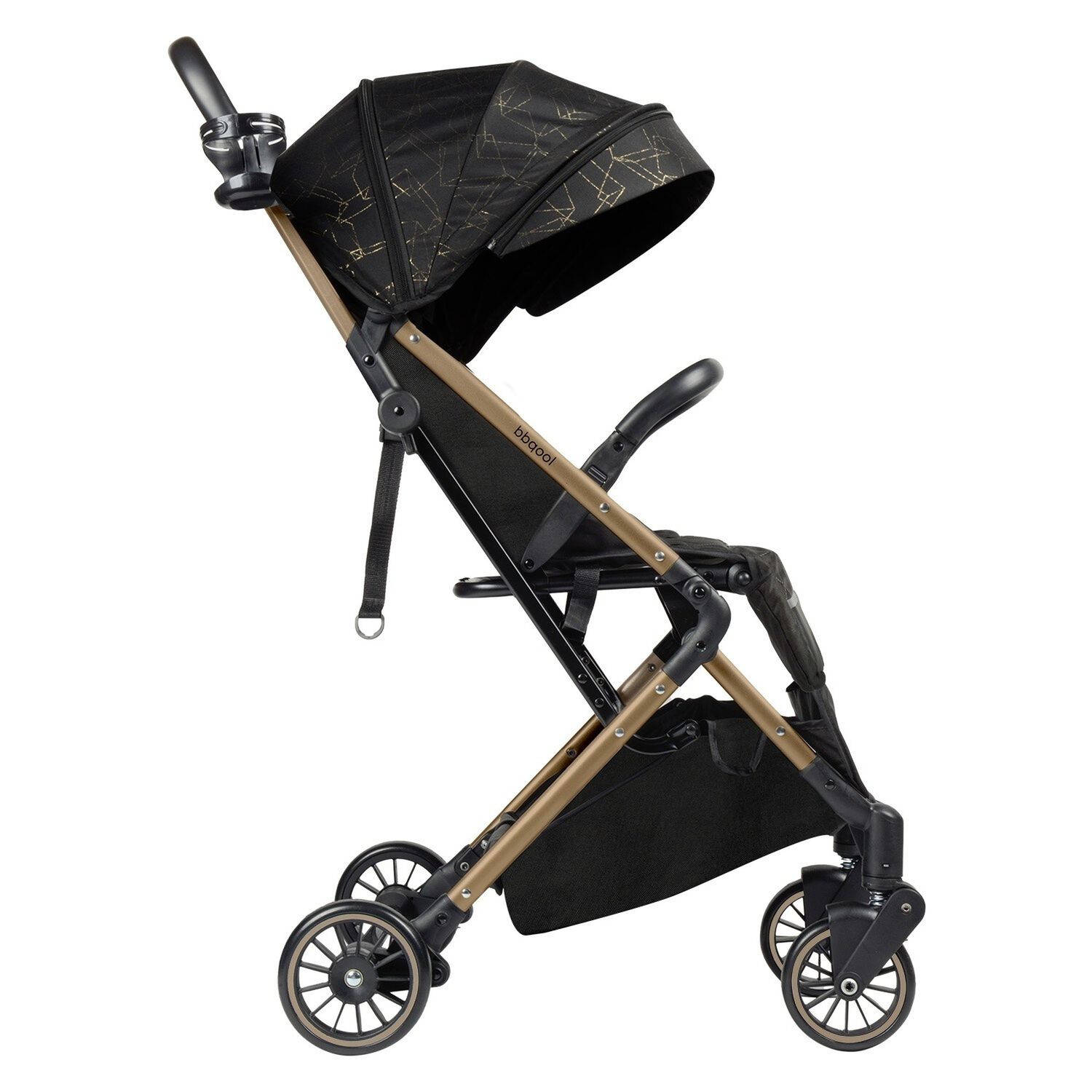 Coche Maleta Compacto Mini-ride Black image number 1.0
