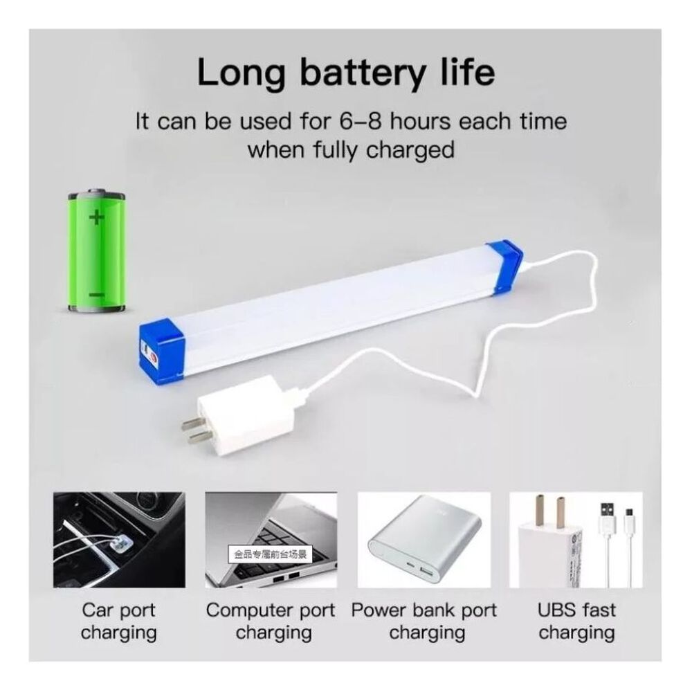 Lampara Luz Armario Closet Led Recargable Iman 52cm image number 2.0