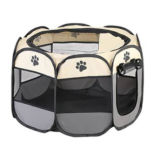 Corral Nido Plegable Para Mascotas Casa Impermeable Xl