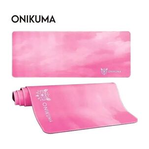 Mouse Pad Gamer Onikuma Xl Rosa, Borde Cosido 80x30cm
