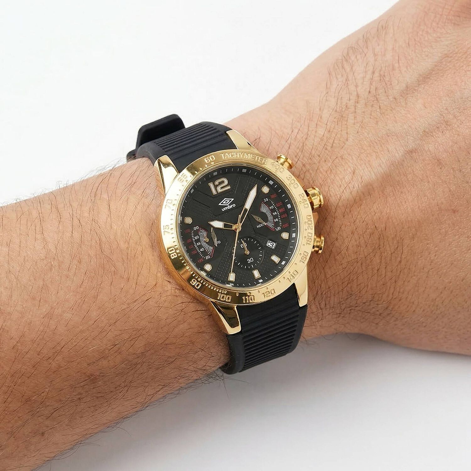 Reloj An&aacute;logo Hombre Umbro Plus Negro Umbp-1500-96 image number 3.0