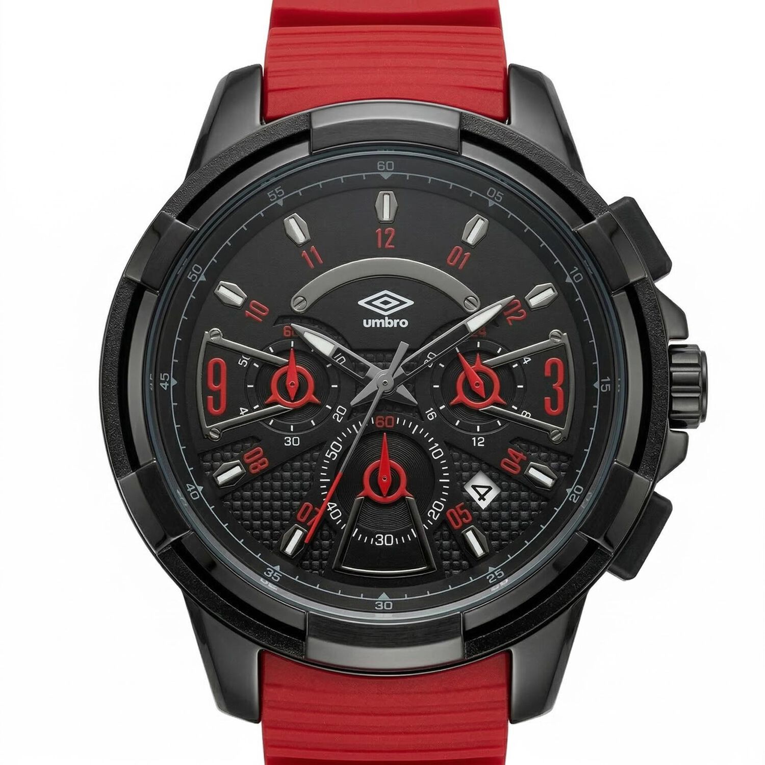 Reloj An&aacute;logo Hombre Umbro Plus Rojo Umbp-1500-120 image number 0.0