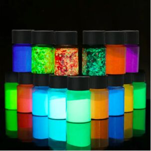 Pigmento Polvo Resina Uv Glitter Fluorescente