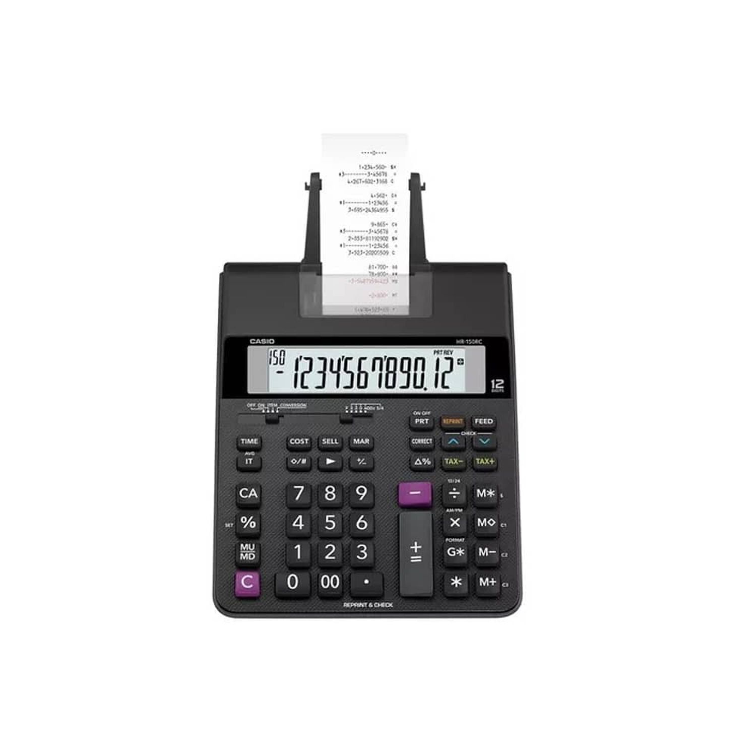 Calculadora Con Impresora Casio Hr-150rc image number 2.0