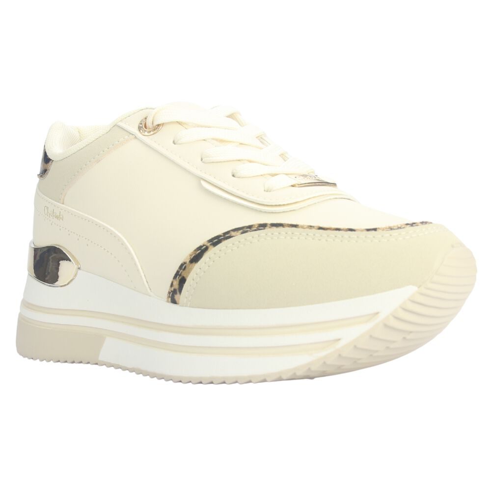Zapatilla Mujer Chalada Valka-2 Beige Urbano image number 2.0