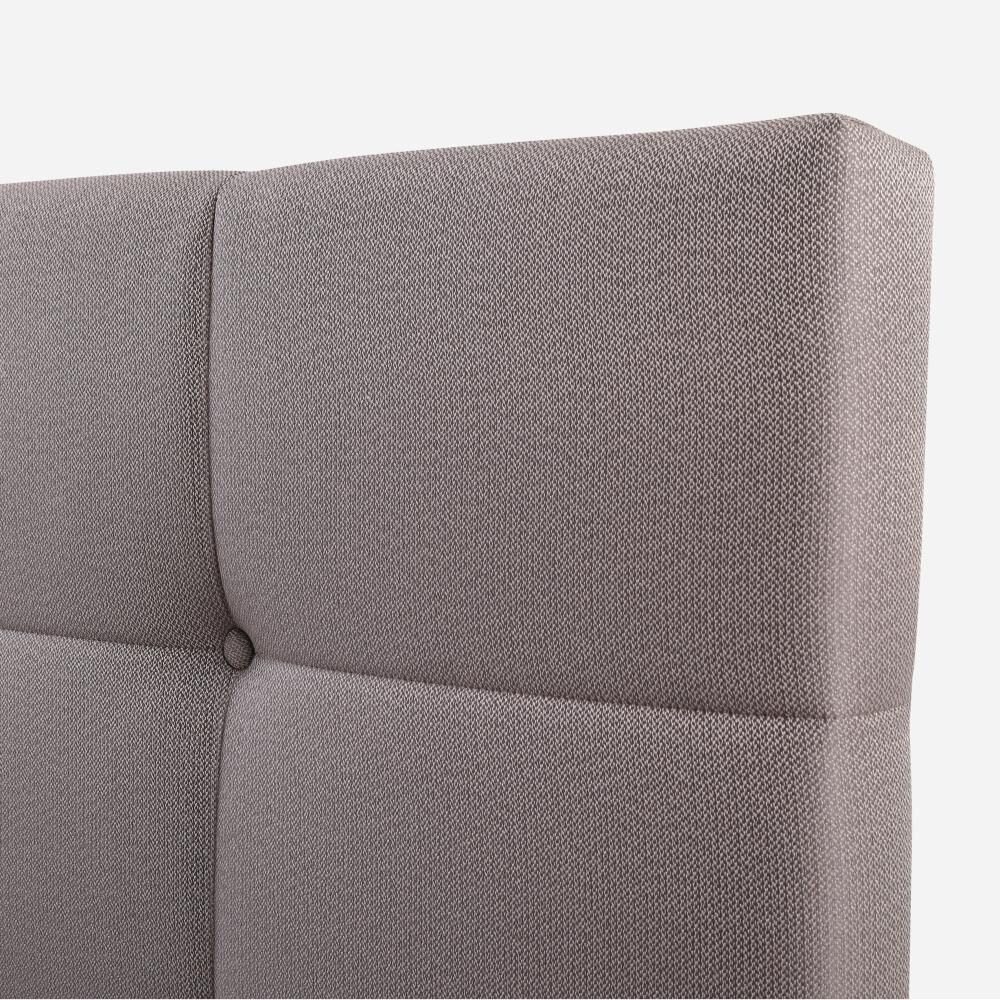 Cama Europea Rosen Art 4 / 2 Plazas / Base Dividida + Set De Maderas Issey Vison image number 4.0