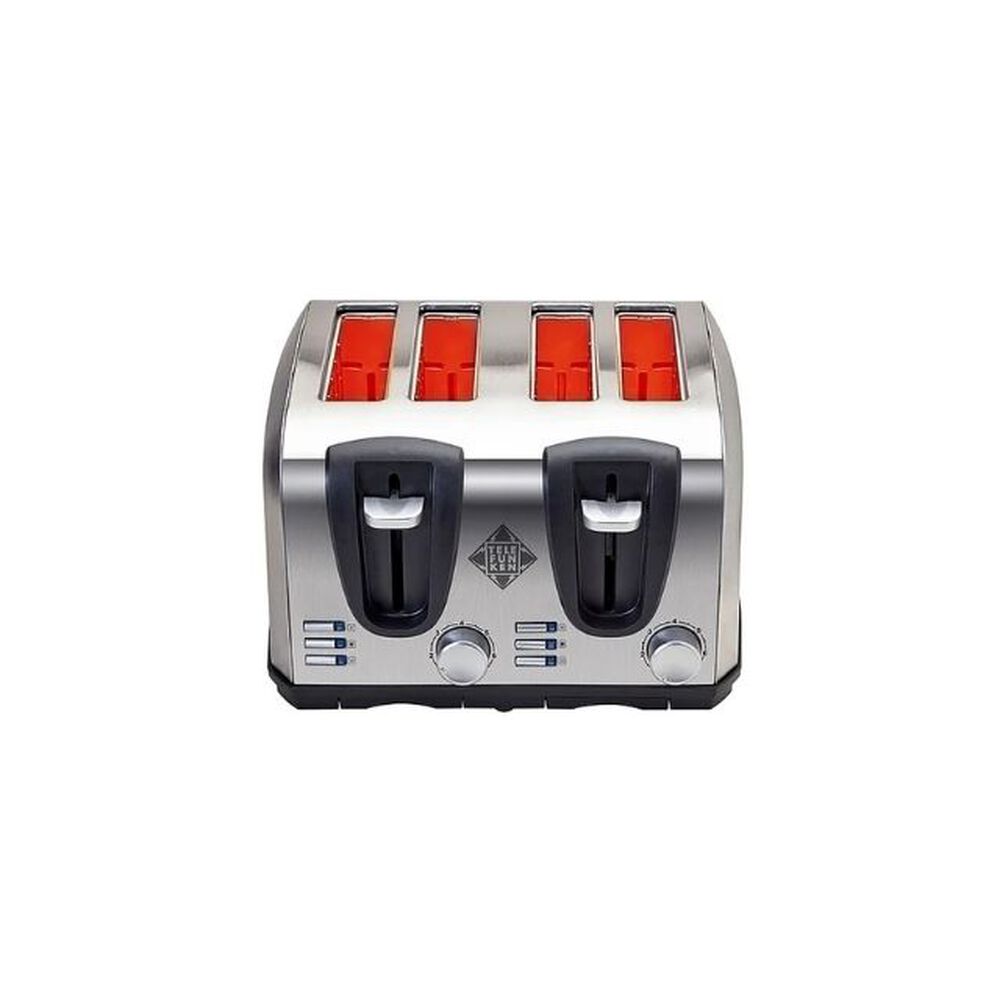 Tostador Eléctrico 4 Rebanadas Acero Color Gris Easytoast Pro Potencia 1450w image number 1.0