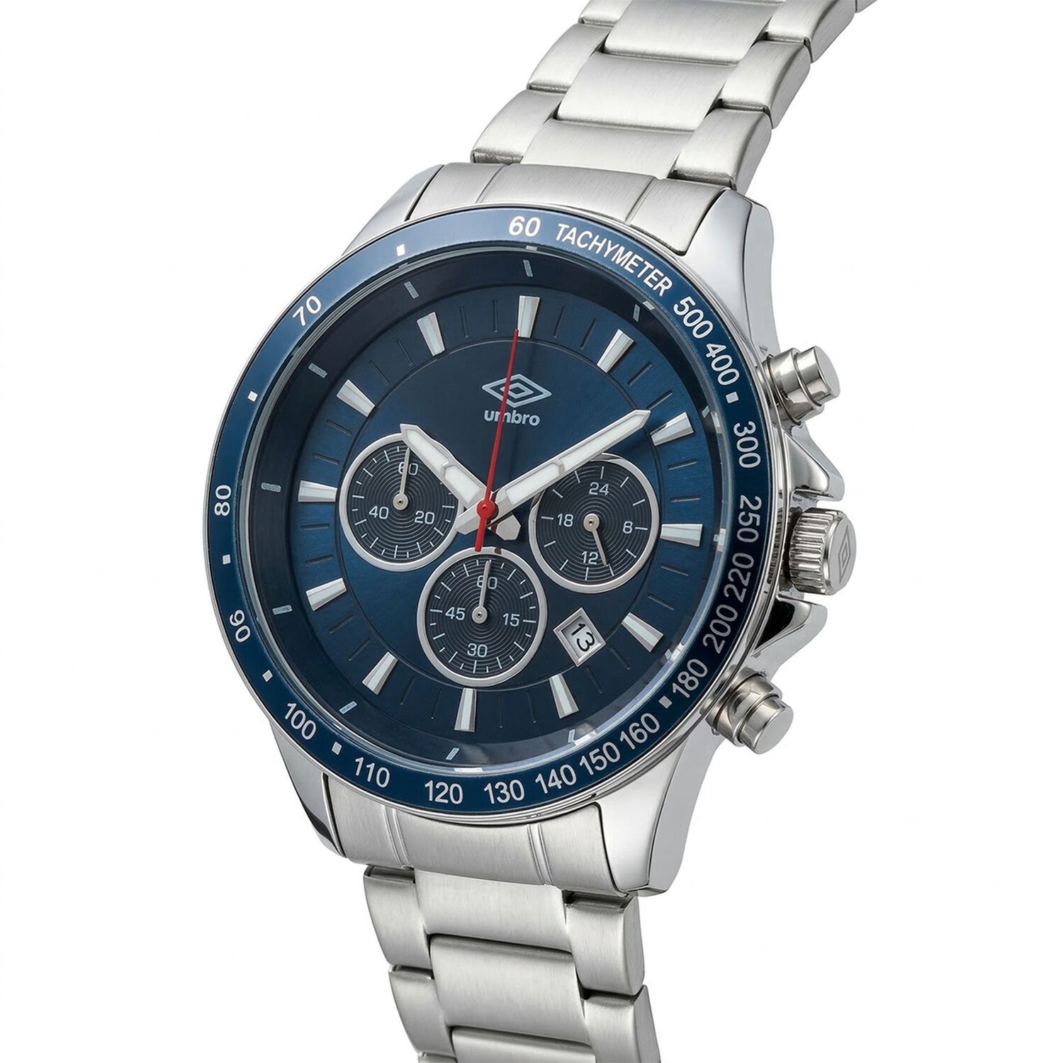 Reloj An&aacute;logo Hombre Umbro Plus Plateado Umbp-1500-156 image number 3.0