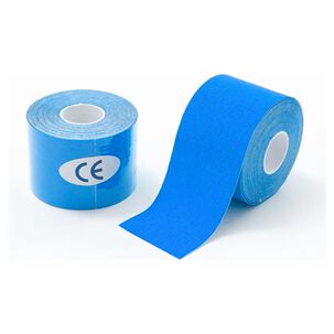 Bandas Kinesiologicas 5cm X 5 Metros Azul Terapia Fisioterapia