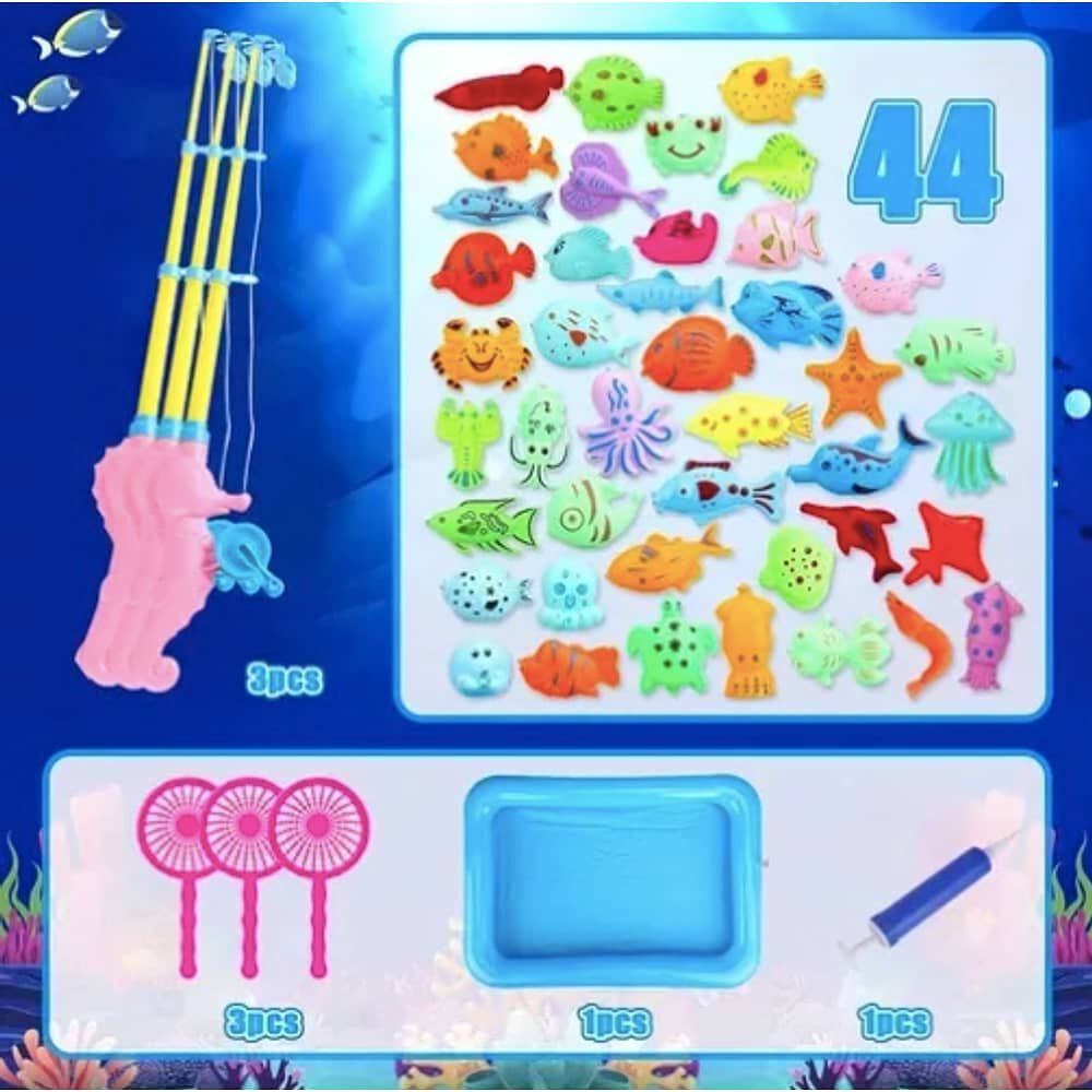 Pesca Milagrosa Piscina Juego 52 Piezas image number 1.0
