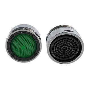Set Filtro De Grifo 2 Piezas Verde Accesorio Ba&ntilde;o