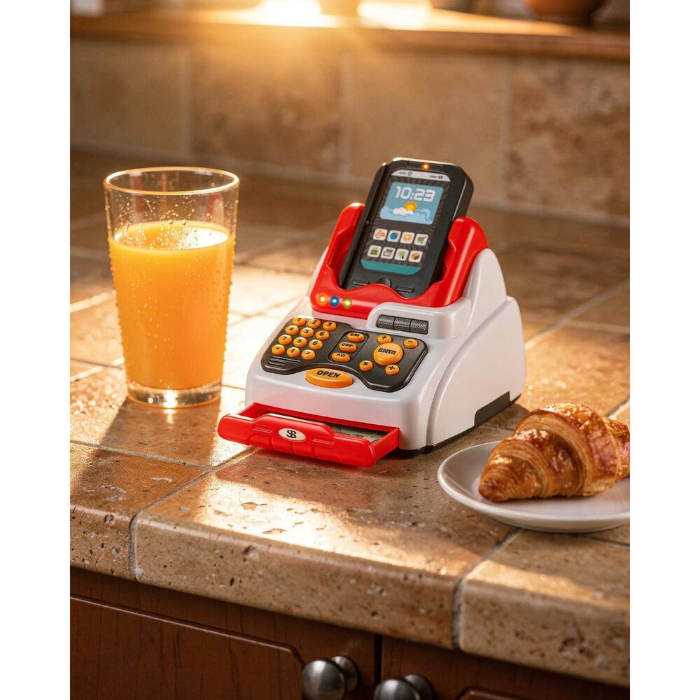 Juguete Infantil De Caja Registradora Para Ni&ntilde;os 3 En 1 image number 5.0