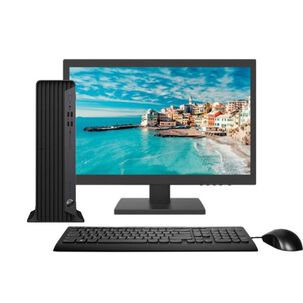 Kit Monitor + Pc Hp Elitedesk 800 G6 Sff (i5-10ma 8gb 256gb Ssd) + Teclado & Mouse Reacondicionado Grado A