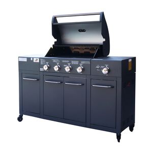 Parrilla Gas Buffalo Grey 4+1 Q + Funda De Regalo