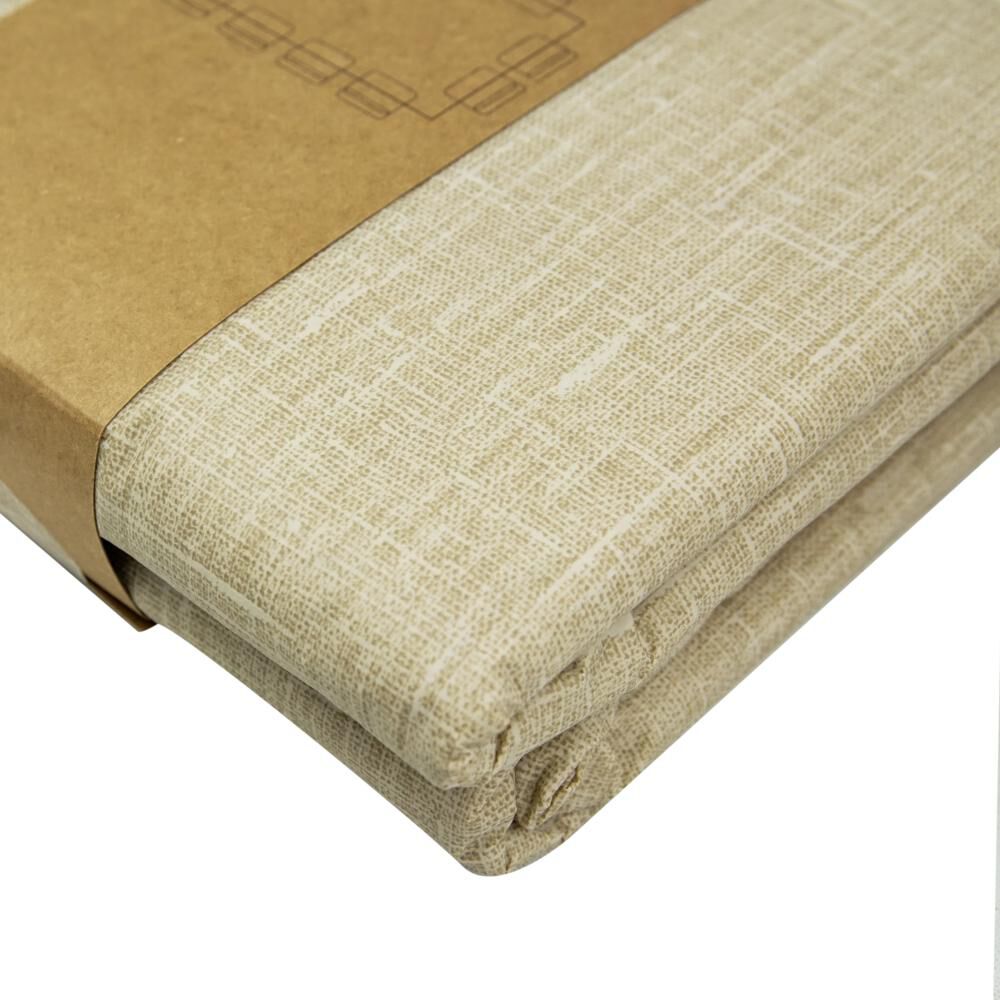 Mantel Peva Beige Decoexpress 160x220 image number 1.0