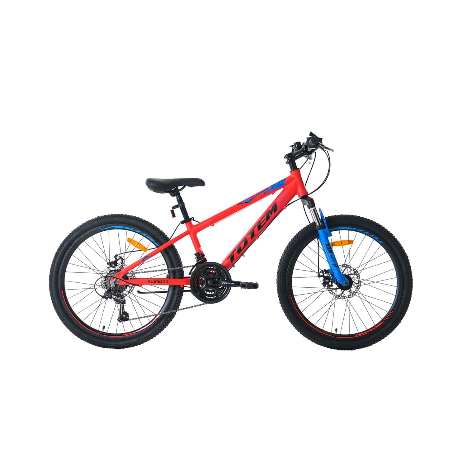 Bicicleta Totem Mtb Aro 24 Modelo Atlantis Color Rojo image number 0.0