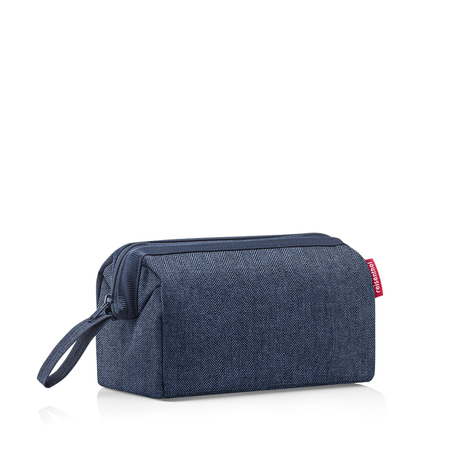 Neceser De Viaje Travelcosmetic - Herringbone Dark Blue image number 0.0