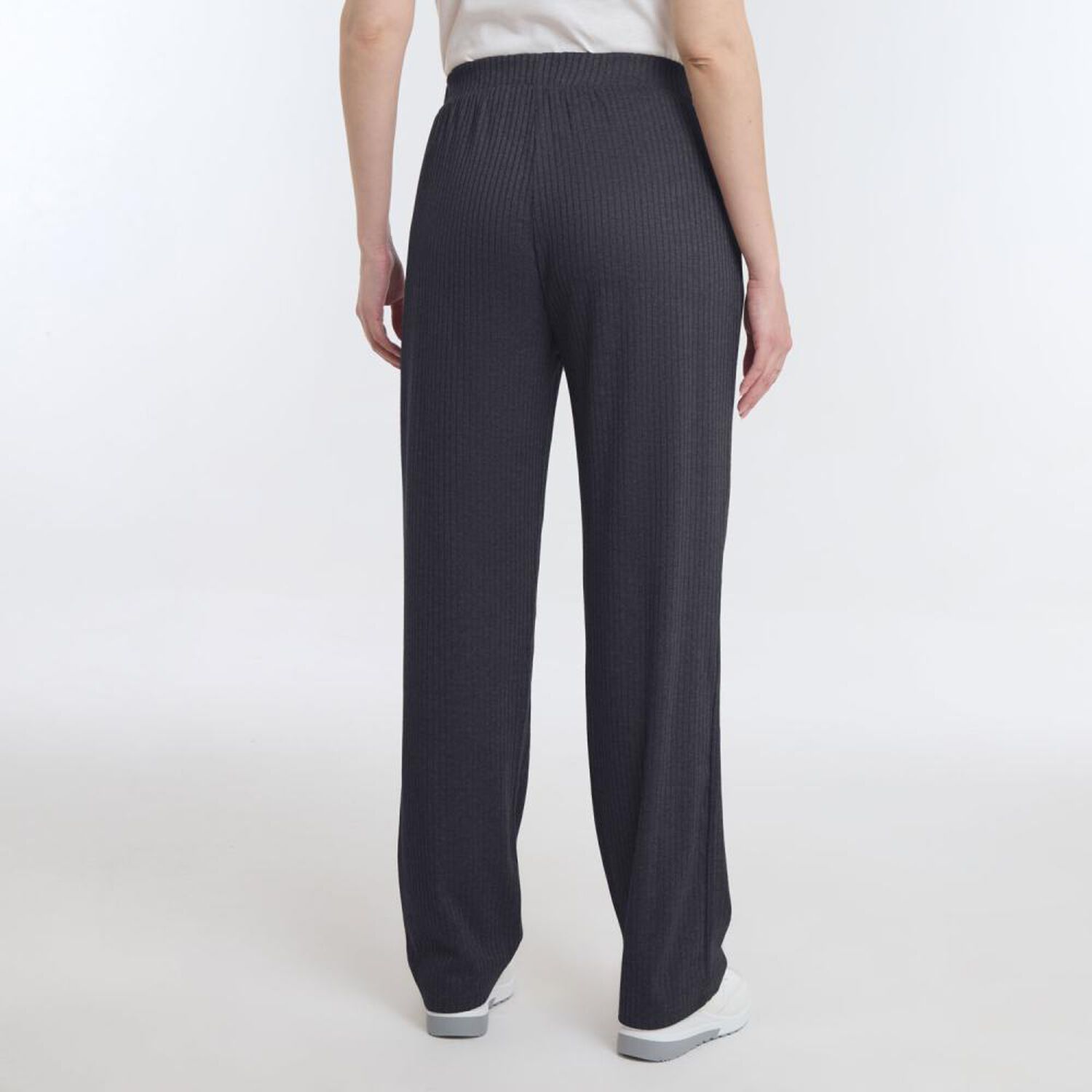 Pantal&oacute;n De Buzo Dise&ntilde;o Rib Tiro Medio Relax Mujer Geeps image number 2.0