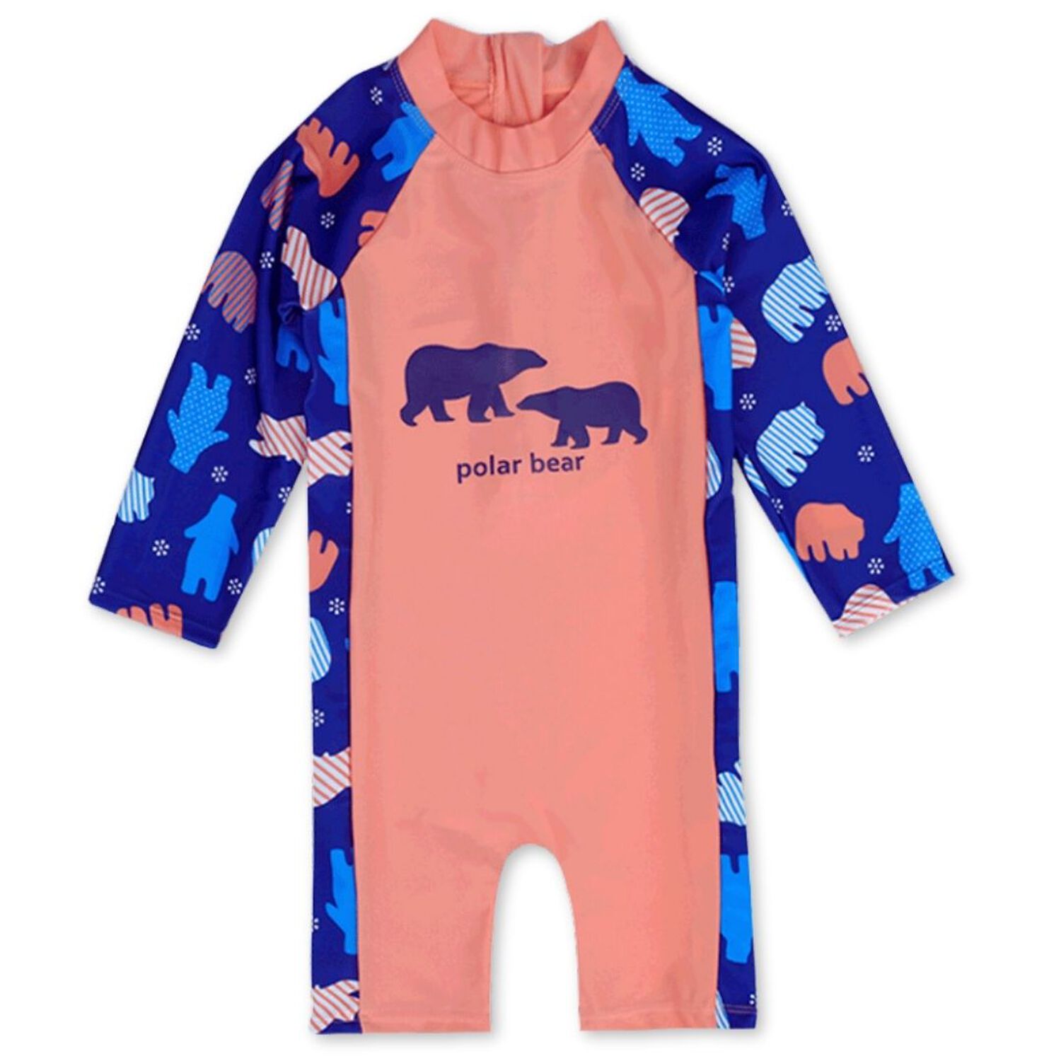 Traje De Ba&ntilde;o Enterito Manga Larga Ni&ntilde;o Jump Kids Naranja image number 0.0