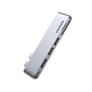 Adaptador Usb-c Hdmi+2usb-a+sd Ugreen
